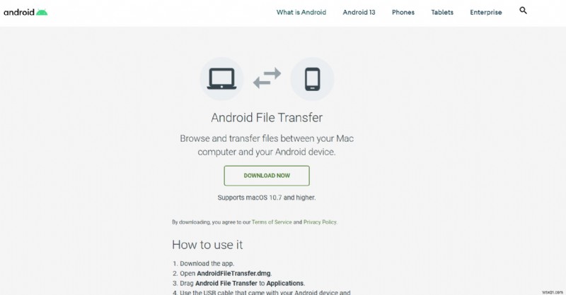 Chuyển liên hệ liền mạch:Mac sang Android thật dễ dàng 