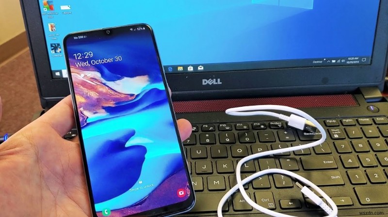 Chuyển tập tin nhanh chóng từ PC sang Samsung S25 – Không cần USB 