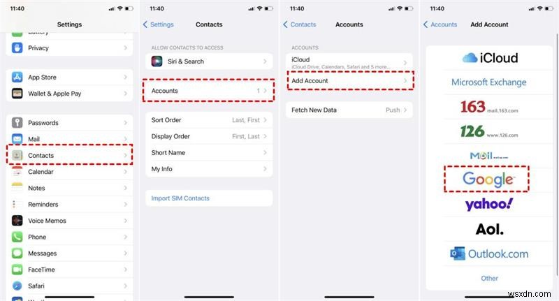 4 giải pháp đã được chứng minh để giải quyết các vấn đề chuyển liên hệ sang iOS 