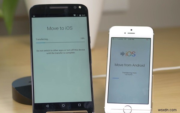 Quá trình chuyển sang iOS mất bao lâu?