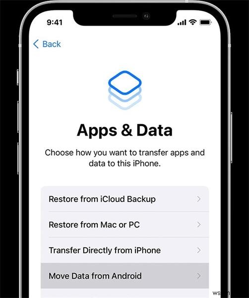 Làm chủ Di chuyển sang iOS:Hướng dẫn từng bước để chuyển dữ liệu Android của bạn