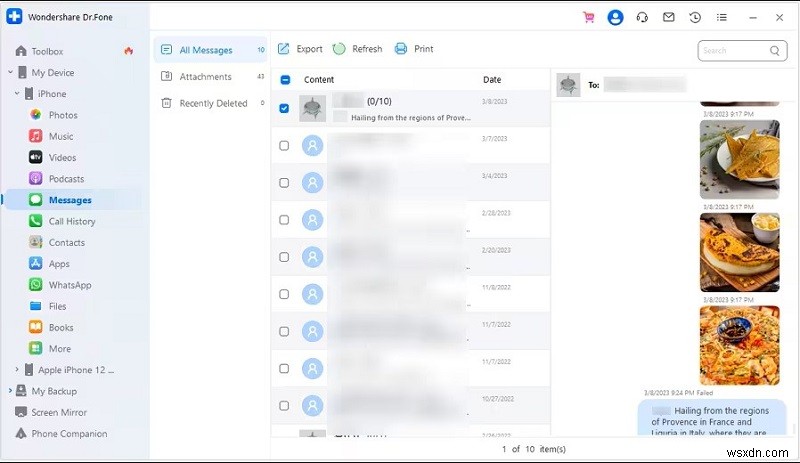 Ứng dụng hàng đầu để in tin nhắn văn bản trên iPhone và Android 