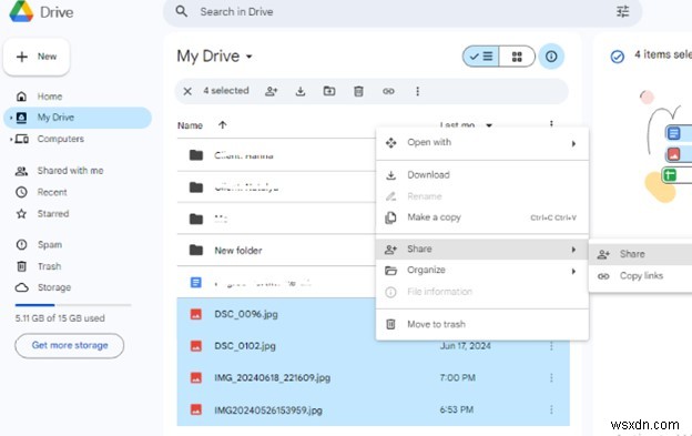 Chia sẻ ảnh trên Google Drive từ mọi thiết bị:Hướng dẫn nhanh