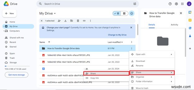 Chuyển liền mạch dữ liệu Google Drive sang tài khoản mới 