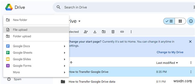 Chuyển liền mạch dữ liệu Google Drive sang tài khoản mới 