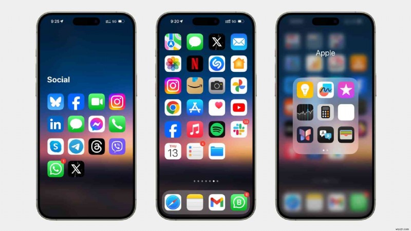 Những bố cục màn hình chính iPhone thẩm mỹ nhất giúp tăng năng suất 