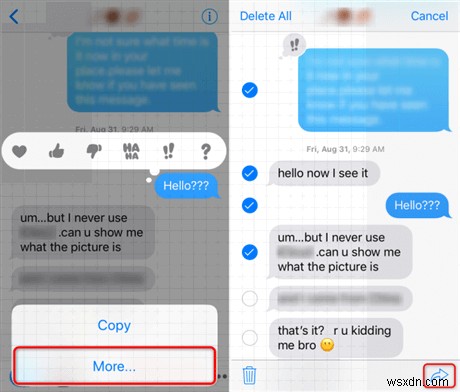 In iMessages từ iPhone của bạn:Hướng dẫn từng bước đầy đủ 