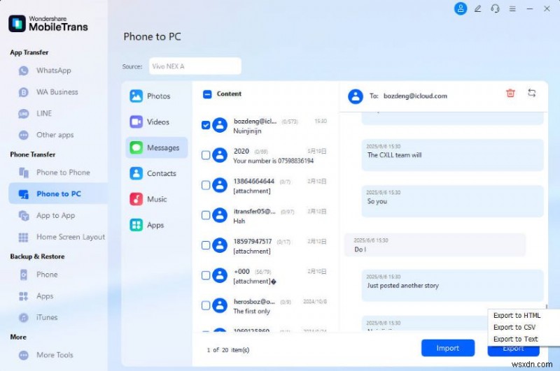 In tin nhắn văn bản cho tòa án:Hướng dẫn từng bước cho người dùng iPhone và Android 