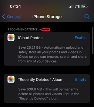 Tại sao iPhone của bạn báo  Bộ nhớ đầy  ngay cả sau khi xóa tệp - Nguyên nhân phổ biến và cách khắc phục 