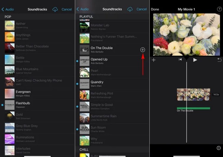Hướng dẫn từng bước:Thêm nhạc vào iMovie trên iPhone (2026) 