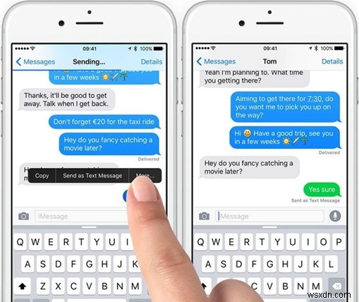 Chuyển từ iMessage sang SMS:Hướng dẫn từng bước 
