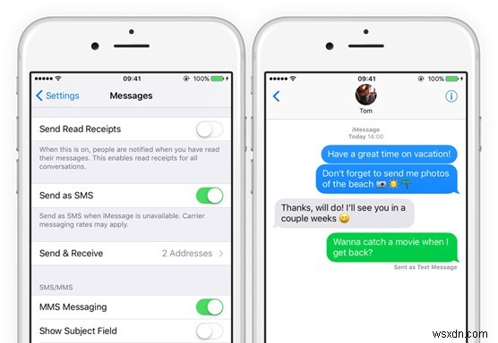 Chuyển từ iMessage sang SMS:Hướng dẫn từng bước 
