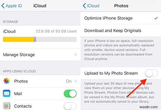 Đóng luồng ảnh của tôi:Chuyển sang ảnh iCloud và những điều bạn cần biết 