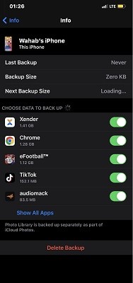 Xóa bản sao lưu iCloud:Những điều bạn cần biết