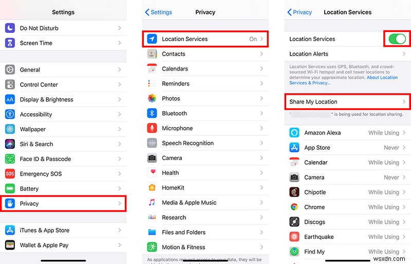 Cách giải quyết vấn đề chia sẻ vị trí của tôi trên iPhone của bạn – 6 cách khắc phục đã được chứng minh