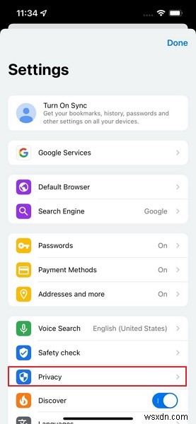 Bộ nhớ iPhone miễn phí:Cách xóa cookie an toàn 
