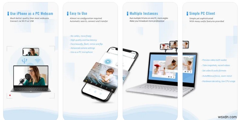 10 webcam hàng đầu dành cho iOS và Android:Video chất lượng cao cho cuộc họp và cuộc gọi 