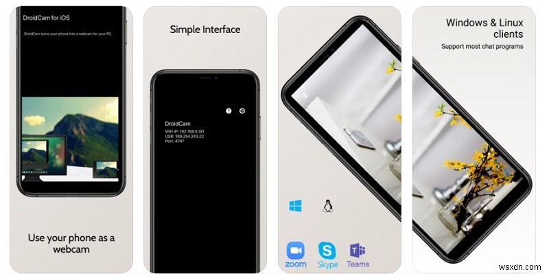 10 webcam hàng đầu dành cho iOS và Android:Video chất lượng cao cho cuộc họp và cuộc gọi 