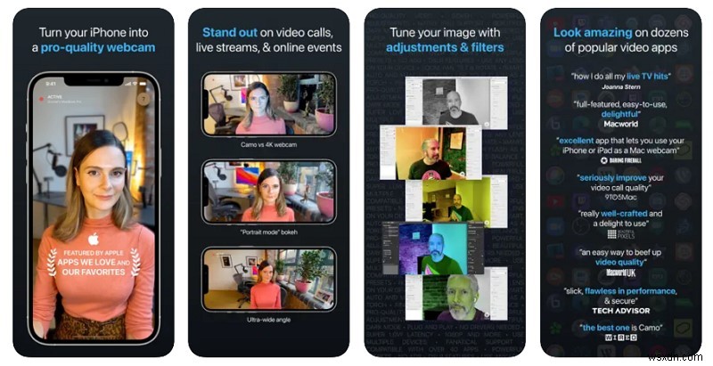 10 webcam hàng đầu dành cho iOS và Android:Video chất lượng cao cho cuộc họp và cuộc gọi 