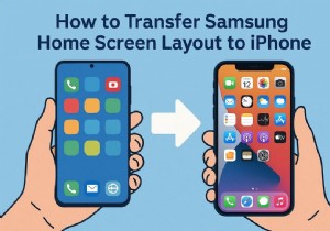 Chuyển liền mạch màn hình chính Samsung sang iPhone:Hướng dẫn từng bước 