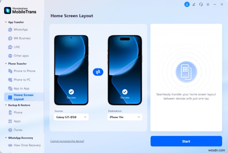 Chuyển liền mạch màn hình chính Samsung sang iPhone:Hướng dẫn từng bước 