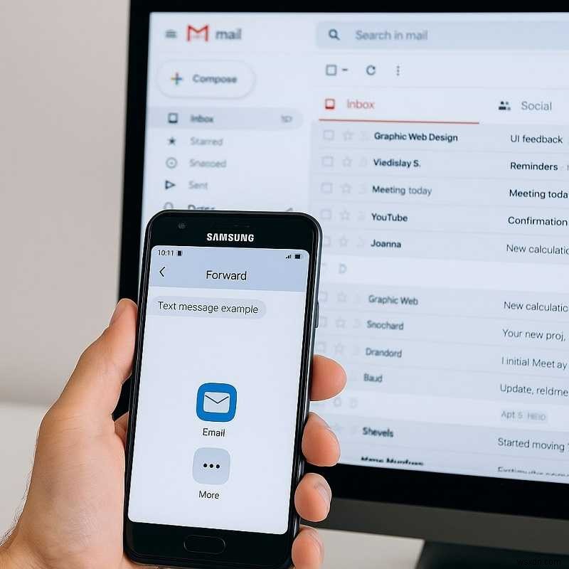 Hướng dẫn từng bước:In SMS từ điện thoại Samsung của bạn 