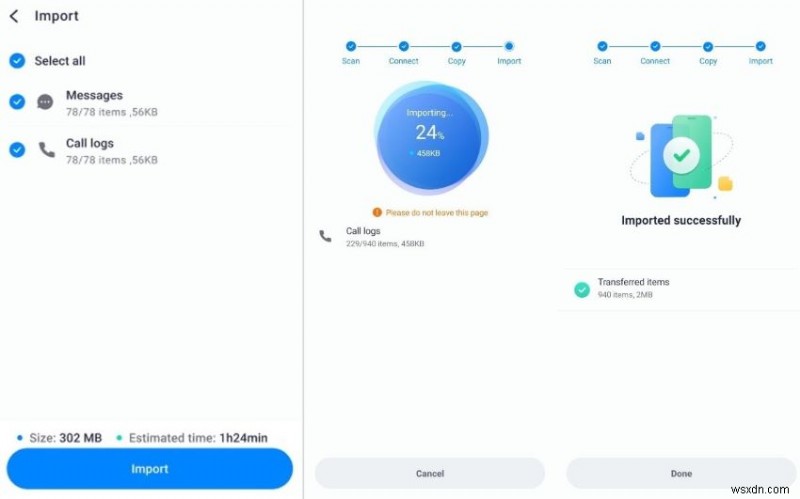 Phương pháp nhanh chóng và an toàn để chuyển tin nhắn iPhone sang Samsung 