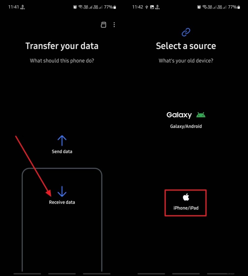 Phương pháp nhanh chóng và an toàn để chuyển tin nhắn iPhone sang Samsung 