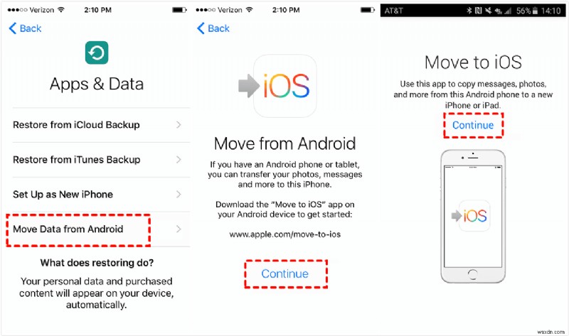 Chia sẻ nhanh từ Samsung sang iPhone:Hướng dẫn đầy đủ 