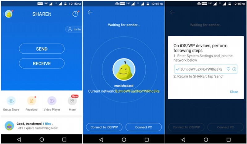 Chuyển tập tin từ Samsung sang iPhone:Hướng dẫn từng bước giống như AirDrop 