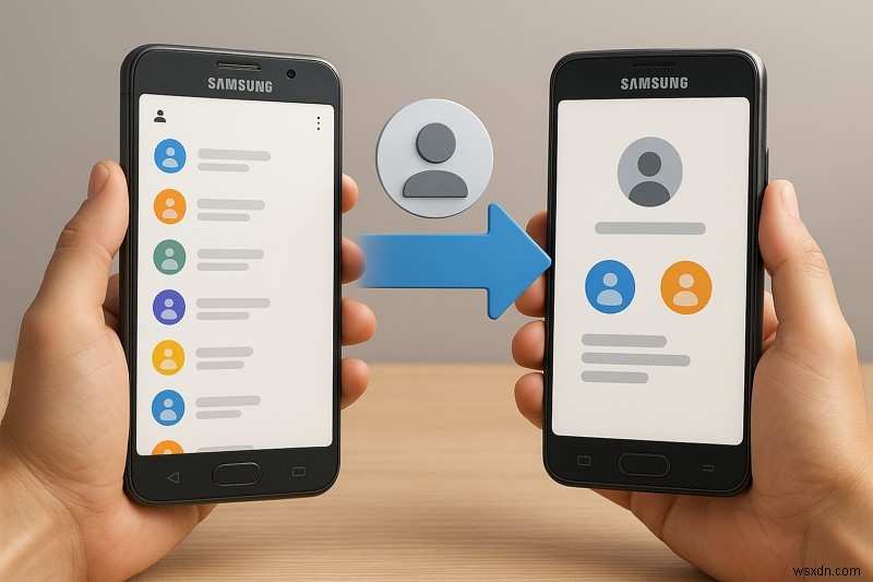 Chuyển danh bạ giữa các điện thoại Samsung:7 cách đơn giản, đáng tin cậy 
