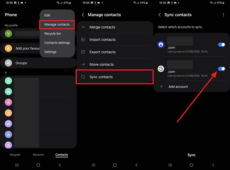 Chuyển danh bạ giữa các điện thoại Samsung:7 cách đơn giản, đáng tin cậy 