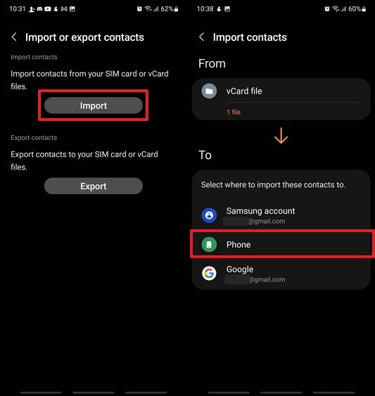 Chuyển danh bạ giữa các điện thoại Samsung:7 cách đơn giản, đáng tin cậy 