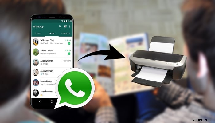 In cuộc trò chuyện WhatsApp trên Android:Phương pháp đơn giản, đáng tin cậy 