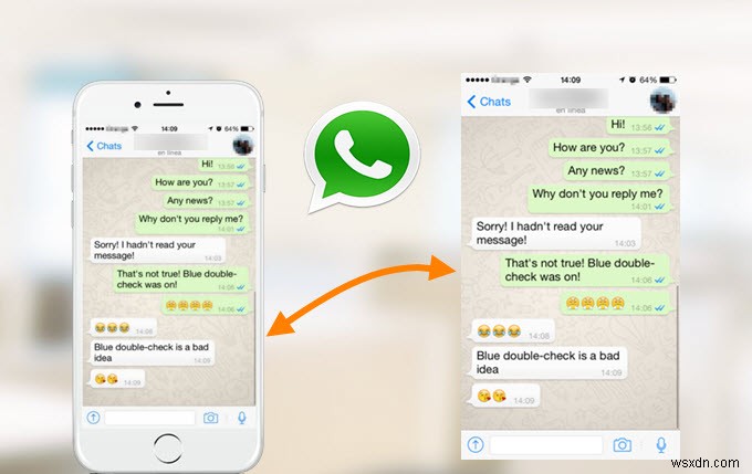 In tin nhắn WhatsApp từ iPhone của bạn:Hướng dẫn từng bước 