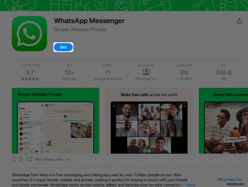 WhatsApp dành cho iPad ra mắt:Trò chuyện, gọi điện và chia sẻ như trên điện thoại của bạn 