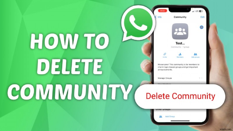 Xóa nhanh cộng đồng WhatsApp:Hướng dẫn từng bước 