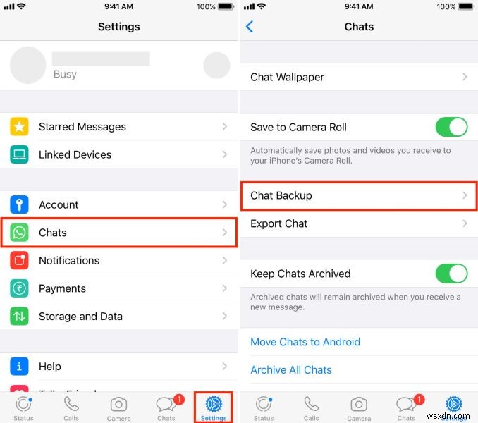 Giải quyết nhanh chóng lỗi  Không tìm thấy bản sao lưu  của WhatsApp 