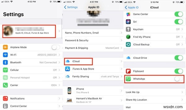 Khắc phục lỗi chuyển trò chuyện WhatsApp khi chuyển sang iPhone mới 