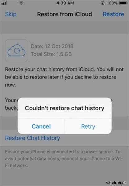 WhatsApp sẽ không khôi phục lịch sử trò chuyện? 7 cách khắc phục của chuyên gia để khôi phục tin nhắn của bạn 