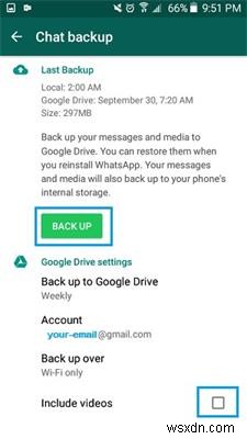 Khắc phục sự cố phát hiện bản sao lưu cục bộ của WhatsApp – Hướng dẫn từng bước 