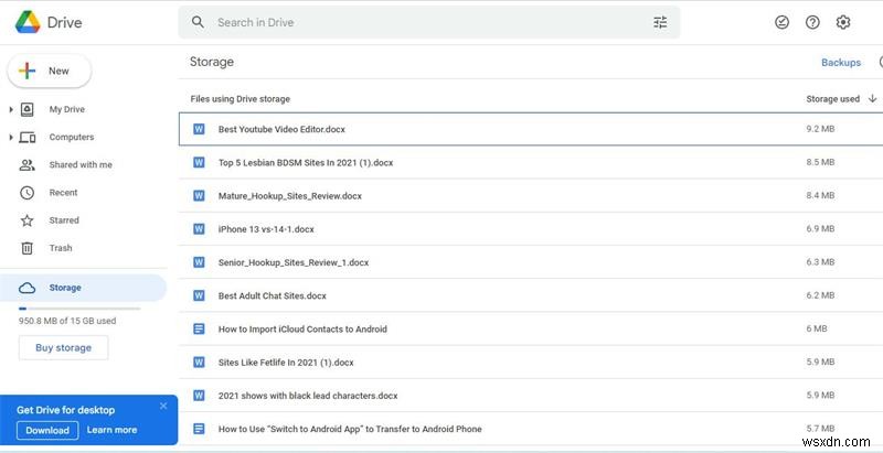 Giải quyết các bản sao lưu WhatsApp bị thiếu trên Google Drive:Hướng dẫn từng bước 
