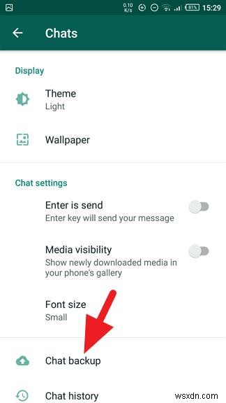 Giải quyết các bản sao lưu WhatsApp bị thiếu trên Google Drive:Hướng dẫn từng bước 