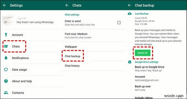 Giải quyết các bản sao lưu WhatsApp bị thiếu trên Google Drive:Hướng dẫn từng bước 