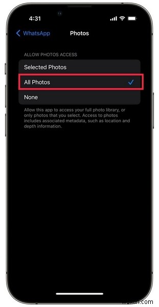 Khắc phục ảnh WhatsApp bị thiếu trong Thư viện:Các bước đơn giản và khắc phục sự cố