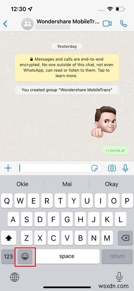 Cách gửi nhãn dán Memoji trên WhatsApp cho iPhone:Hướng dẫn từng bước 