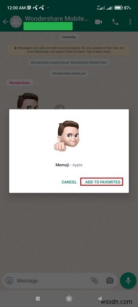 Cách gửi nhãn dán Memoji trên WhatsApp cho iPhone:Hướng dẫn từng bước 