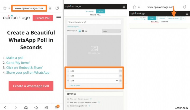 Tạo và chia sẻ cuộc thăm dò trên WhatsApp – Hướng dẫn từng bước 