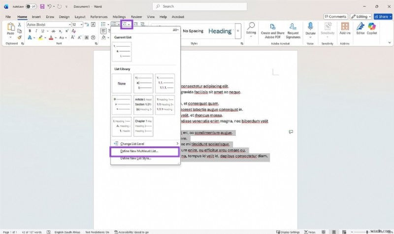 Cách đặt lại đánh số trong Microsoft Word:4 phương pháp đơn giản 