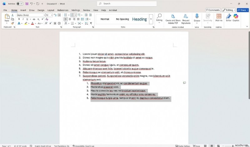 Cách đặt lại đánh số trong Microsoft Word:4 phương pháp đơn giản 